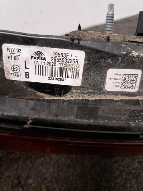 Image Feu arriere secondaire gauche (feux) - RENAULT CLIO 5