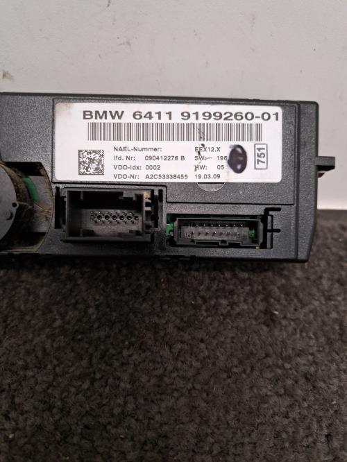 Image Commande chauffage - BMW SERIE 1 E87