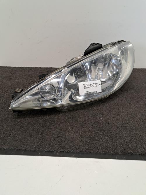 Image Optique avant principal gauche (feux)(phare) - PEUGEOT 206