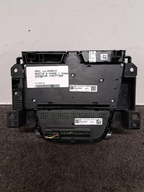 Image Commande chauffage - OPEL MERIVA B