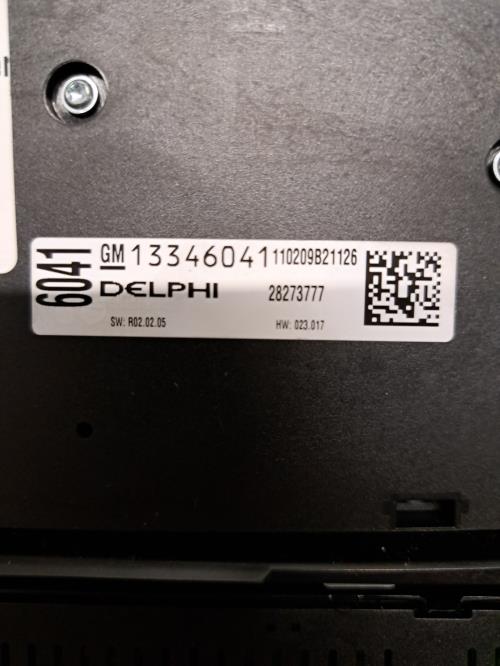Image Commande chauffage - OPEL MERIVA B