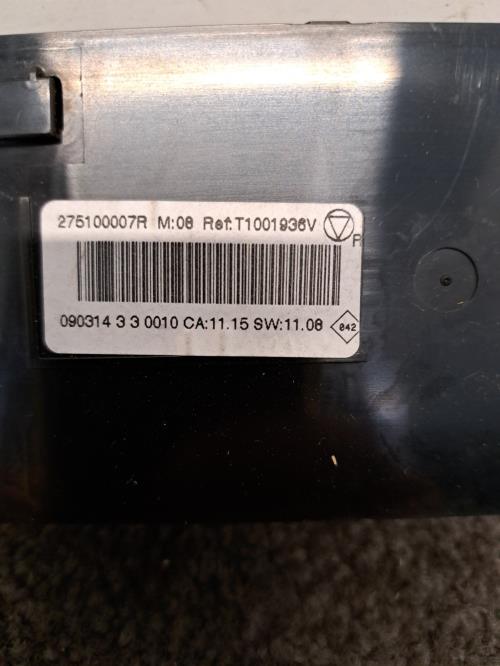 Image Commande chauffage - RENAULT MEGANE 3