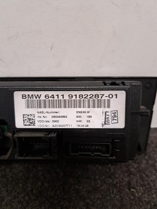 Image Commande chauffage - BMW SERIE 1 E87