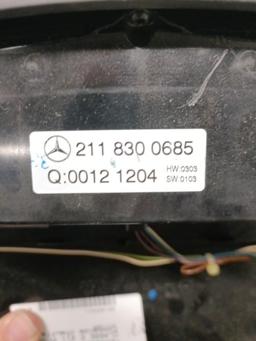 Image Commande chauffage - MERCEDES CLASSE E 211