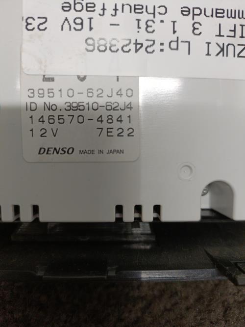 Image Commande chauffage - SUZUKI SWIFT 3