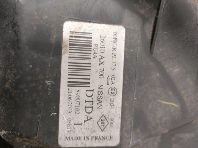 Image Optique avant secondaire droit (feux)(clignotant) - NISSAN MICRA 3