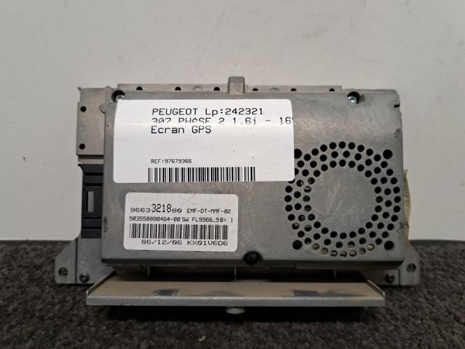 Image Ecran GPS - PEUGEOT 307