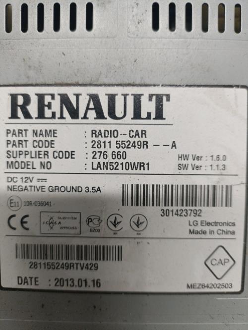 Image Ecran GPS - RENAULT CLIO 4