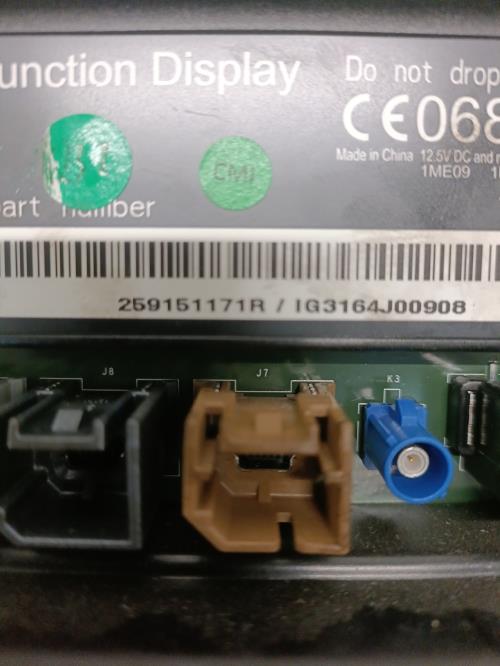 Image Ecran GPS - RENAULT MEGANE 3