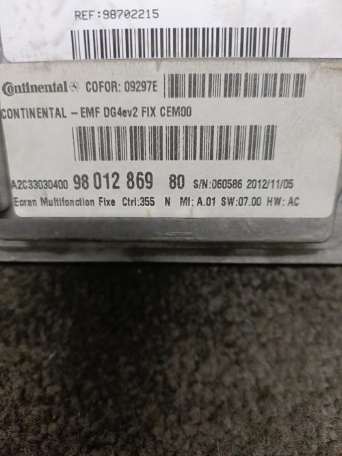 Image Ecran GPS - PEUGEOT 508 1