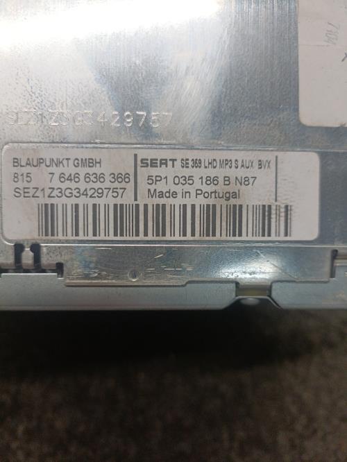 Image Autoradio d'origine - SEAT TOLEDO 3