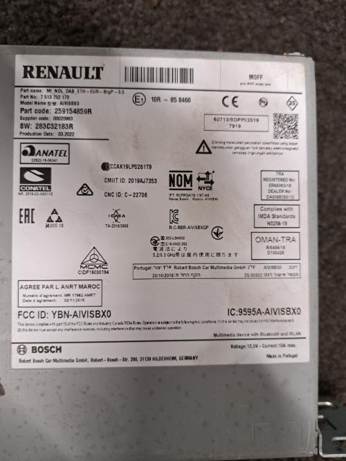 Image Autoradio d'origine - RENAULT ARKANA