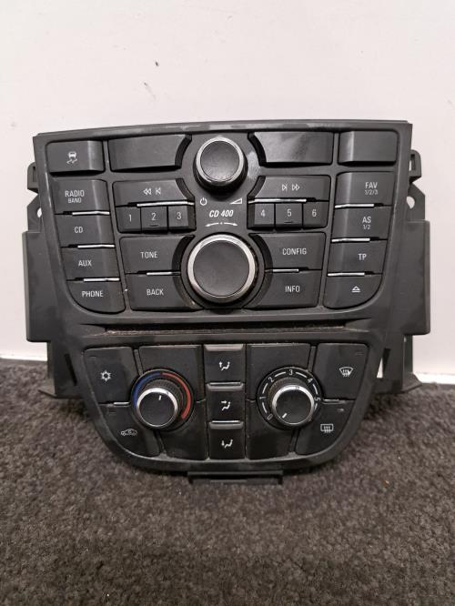 Image Commande chauffage - OPEL ASTRA J