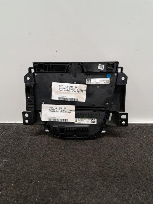 Image Commande chauffage - OPEL ASTRA J