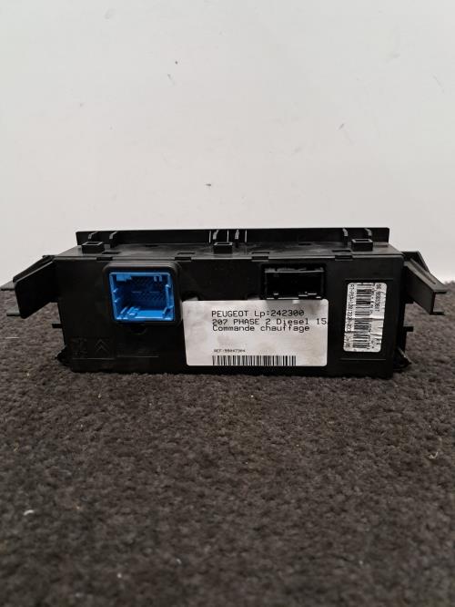 Image Commande chauffage - PEUGEOT 207