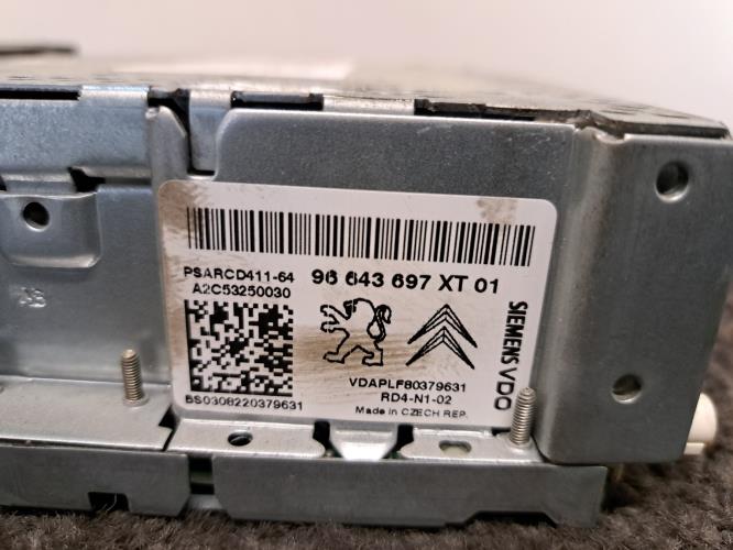 Image Autoradio d'origine - PEUGEOT 207