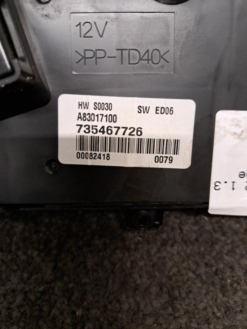 Image Commande chauffage - LANCIA YPSILON 4