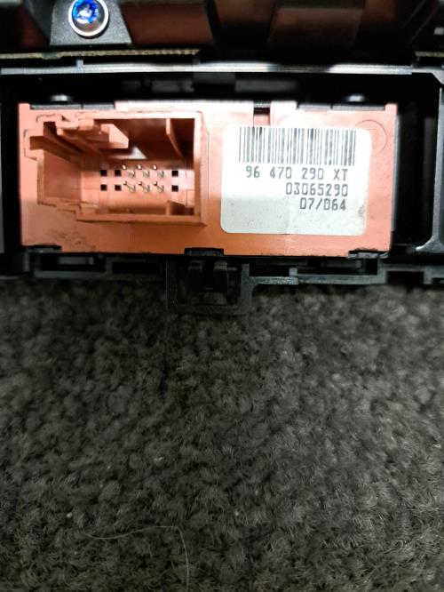 Image Commande chauffage - PEUGEOT 407