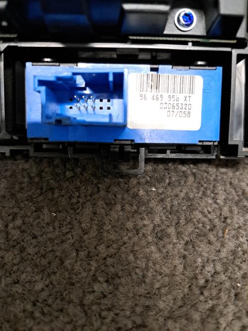 Image Commande chauffage - PEUGEOT 407