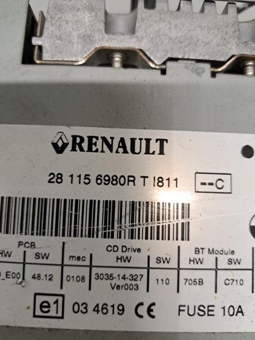 Image Autoradio d'origine - RENAULT LAGUNA 3