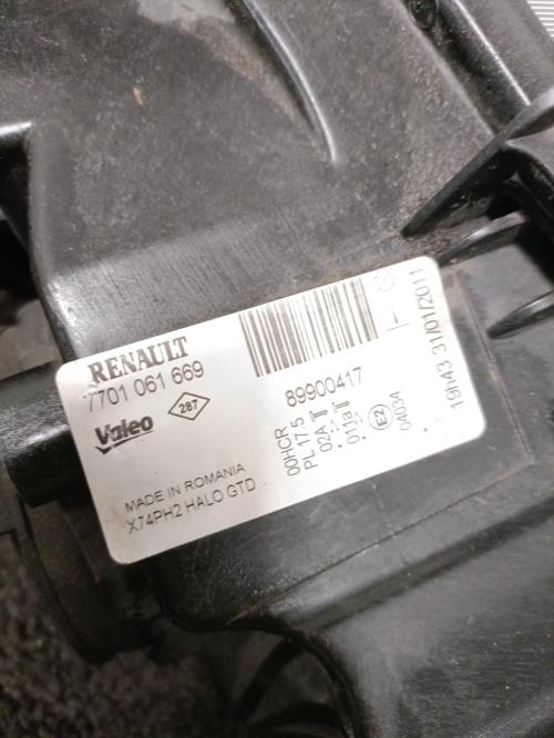 Image Optique avant principal gauche (feux)(phare) - RENAULT LAGUNA 2