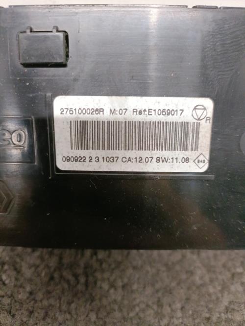 Image Commande chauffage - RENAULT GRAND SCENIC 3