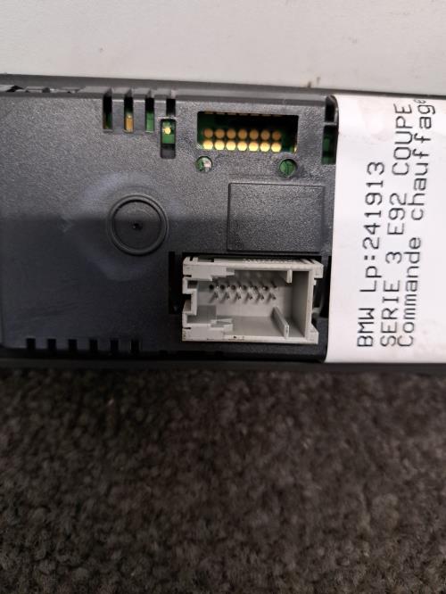 Image Commande chauffage - BMW SERIE 3 E92