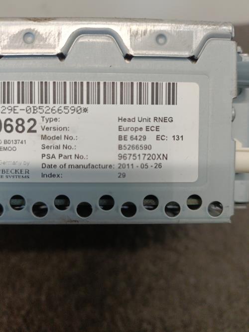 Image Autoradio d'origine - PEUGEOT 308 1