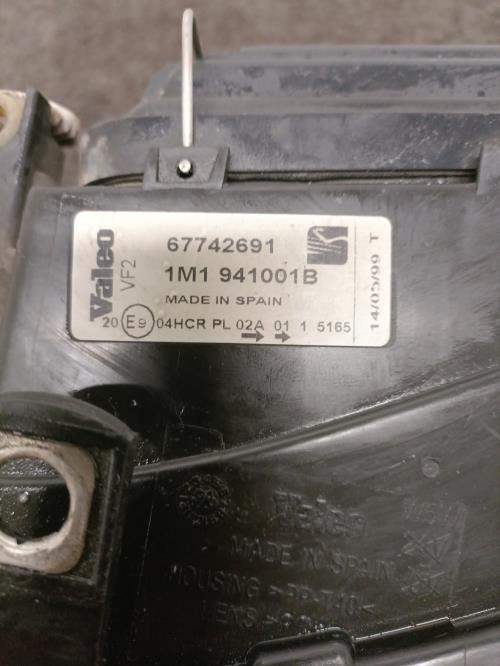 Image Optique avant principal gauche (feux)(phare) - SEAT TOLEDO 2