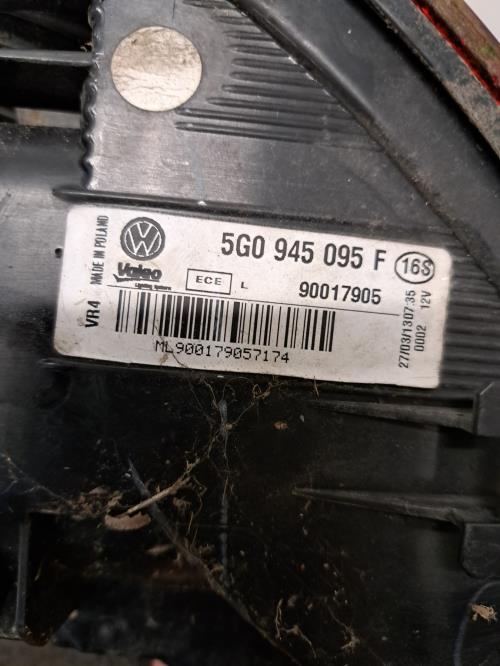 Image Feu arriere principal gauche (feux) - VOLKSWAGEN GOLF 7