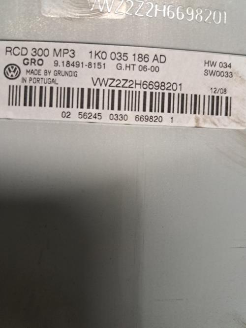 Image Autoradio d'origine - VOLKSWAGEN PASSAT 5
