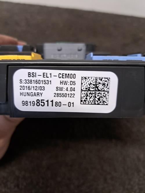 Image Boitier BSI - CITROEN C3 3