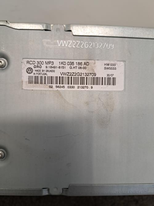 Image Autoradio d'origine - VOLKSWAGEN PASSAT 5