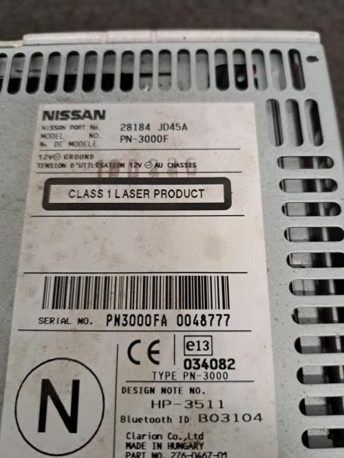 Image Autoradio d'origine - NISSAN QASHQAI 1