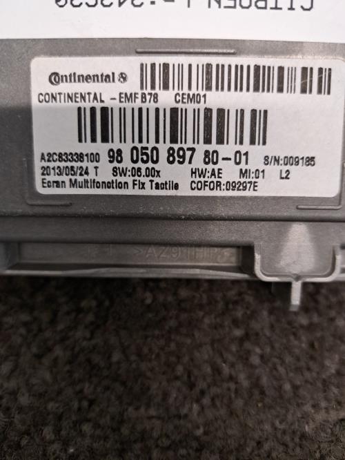 Image Ecran GPS - CITROEN C4 PICASSO 2