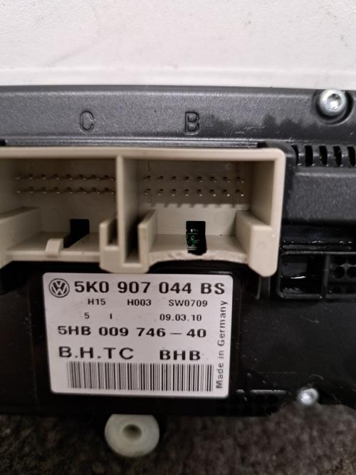 Image Commande chauffage - VOLKSWAGEN SCIROCCO 3