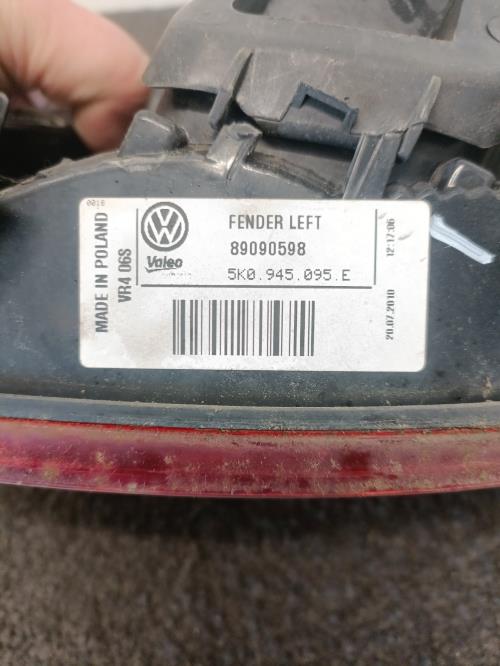 Image Feu arriere principal gauche (feux) - VOLKSWAGEN GOLF 6