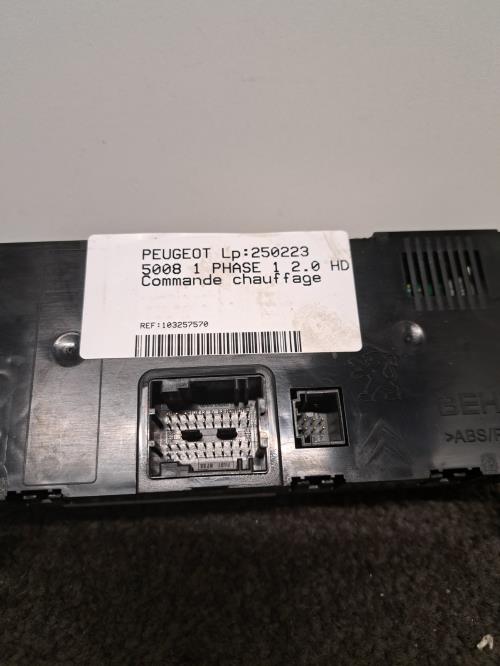 Image Commande chauffage - PEUGEOT 5008 1
