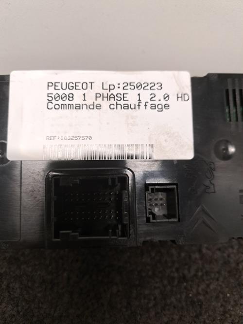 Image Commande chauffage - PEUGEOT 5008 1
