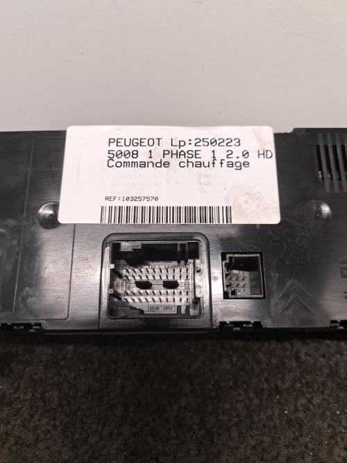 Image Commande chauffage - PEUGEOT 5008 1