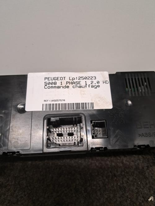 Image Commande chauffage - PEUGEOT 5008 1