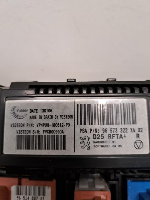 Image Commande chauffage - PEUGEOT 407