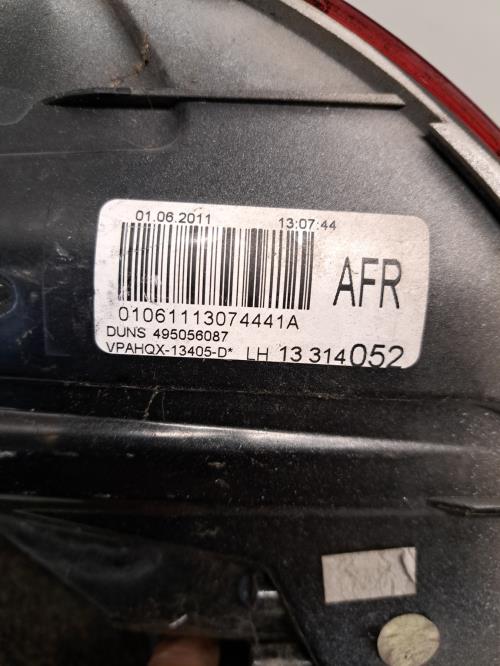 Image Feu arriere principal gauche (feux) - OPEL ASTRA J SPORTS