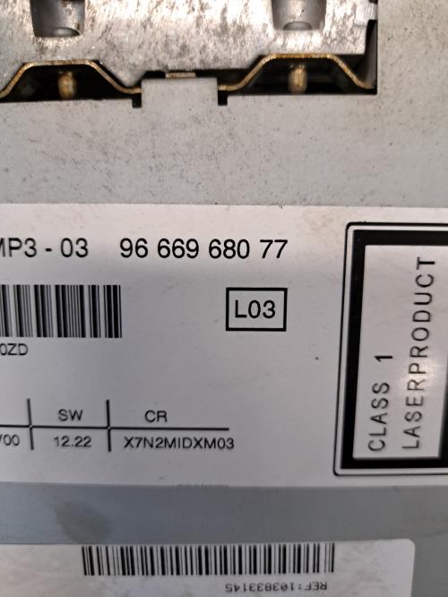 Image Autoradio d'origine - CITROEN C5 2