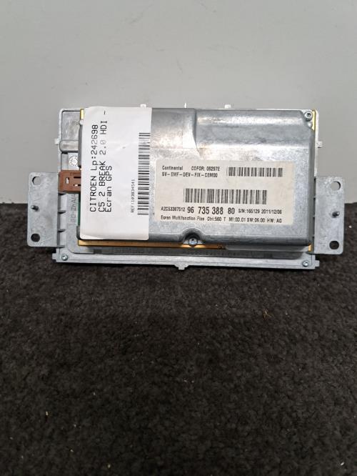 Image Ecran GPS - CITROEN C5 2