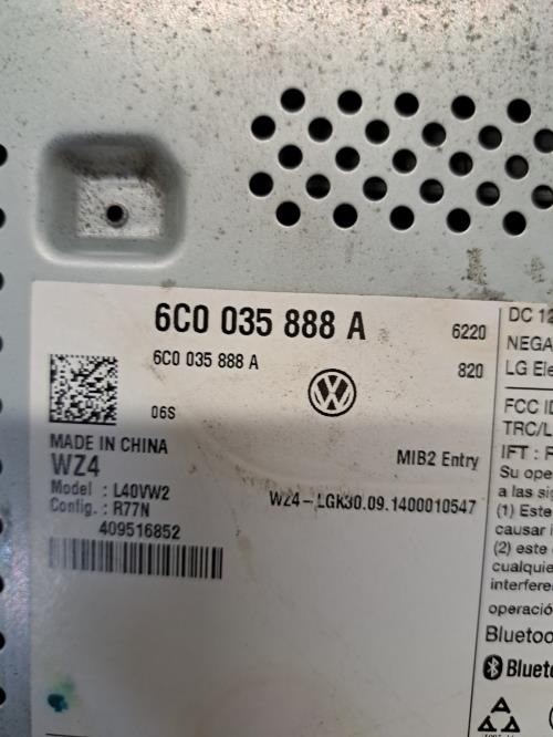 Image Autoradio d'origine - VOLKSWAGEN POLO 5
