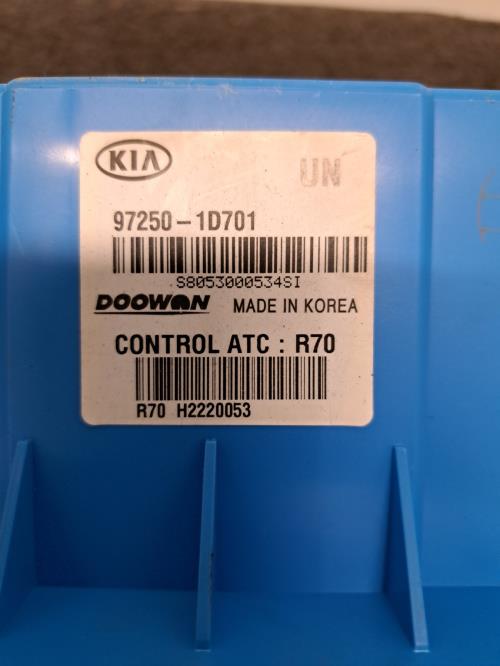 Image Commande chauffage - KIA CARENS 3