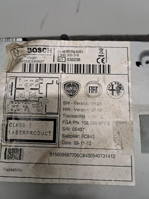 Image Autoradio d'origine - ALFA ROMEO GIULIETTA 2