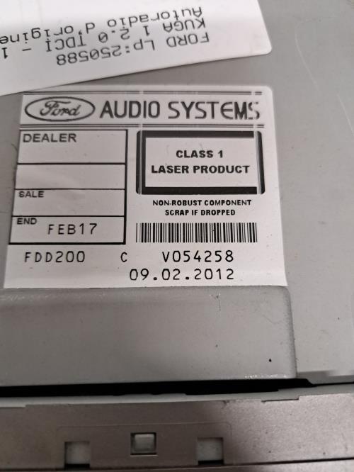 Image Autoradio d'origine - FORD KUGA 1