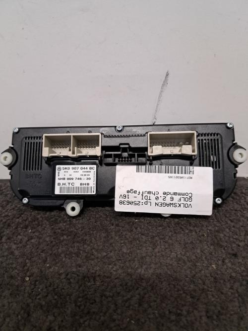 Image Commande chauffage - VOLKSWAGEN GOLF 6